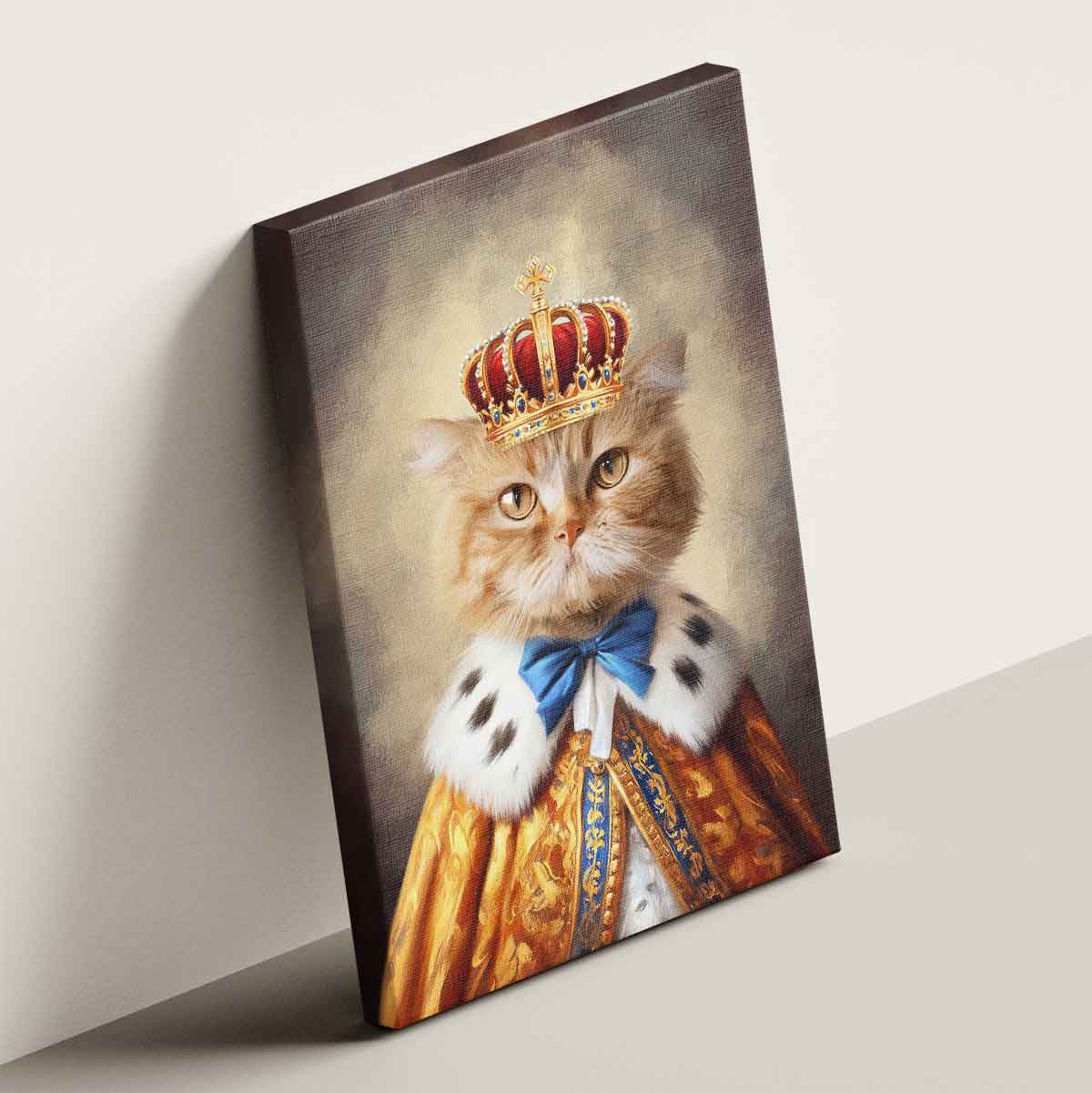 Úralkodó portré vakrámázott vászonkép (másolat) Úralkodó portré vakrámázott vászonkép (másolat)