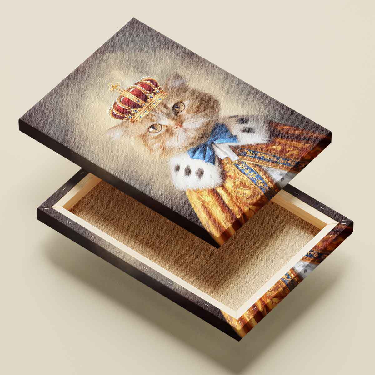 Úralkodó portré vakrámázott vászonkép (másolat) Úralkodó portré vakrámázott vászonkép (másolat)