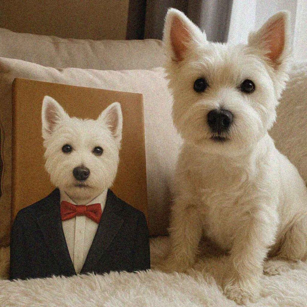 Úriember portré vakrámázott vászonkép