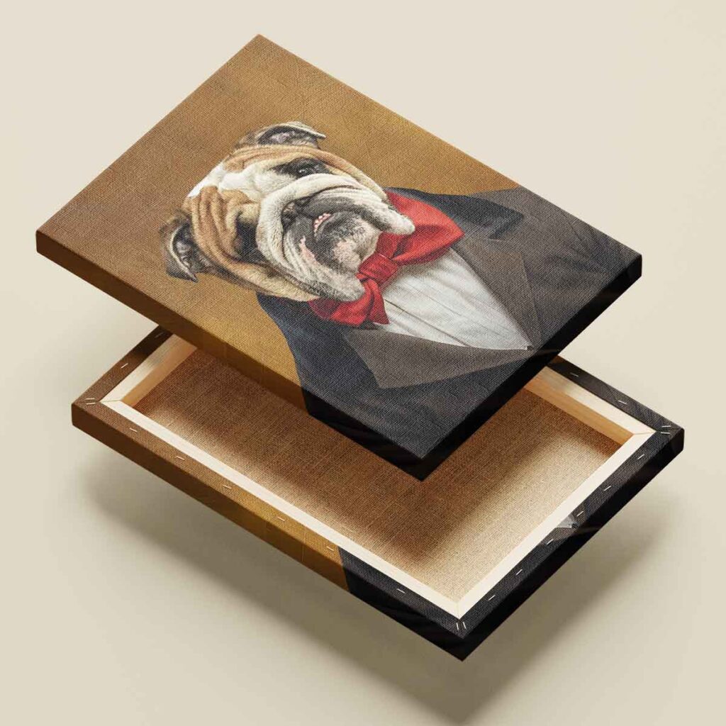 királnyő portré vakrámázott vászonkép (másolat)