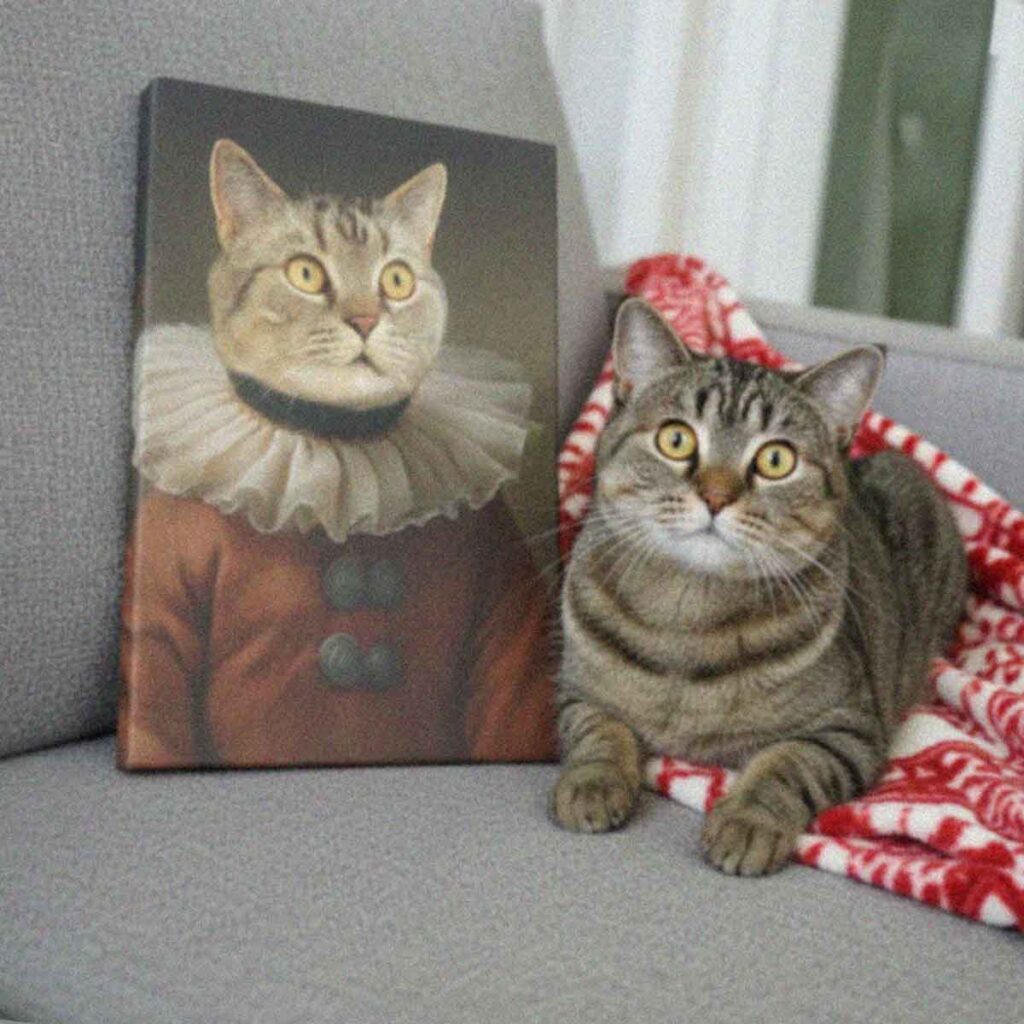 apród portré vakrámázott vászonkép